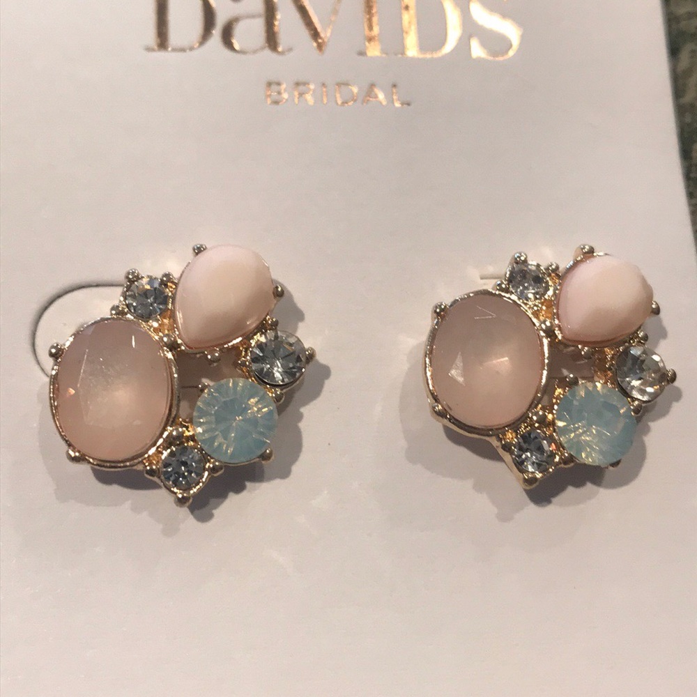 NWT: Davids Bridal Earrings